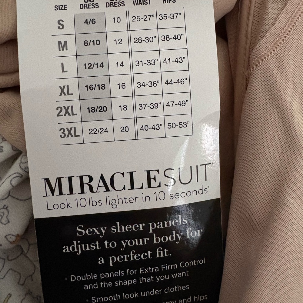 Miraclesuit Shapewear in Warm Beige